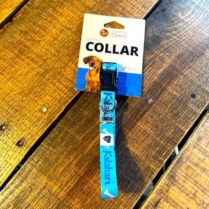 Blue Small dog collar